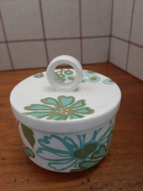 Villeroy & Boch Retro Sugar Bowl - Made in Luxemborg