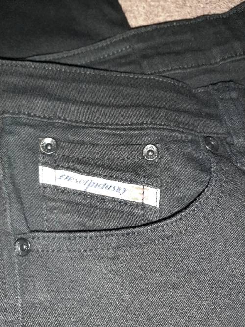 Ladies Diesel Black Jeans - Size 30