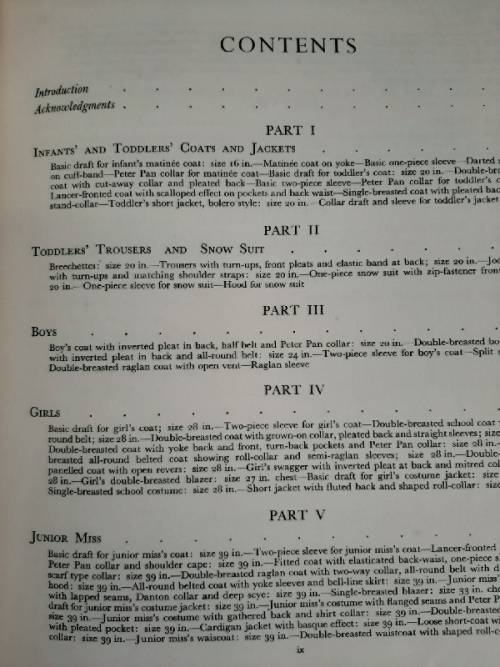 Cutting and Designing Juvenile Outerwear - Rodwell