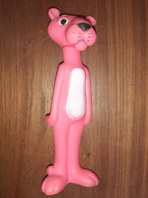 Vintage Squeaky Toy - Pink Panther
