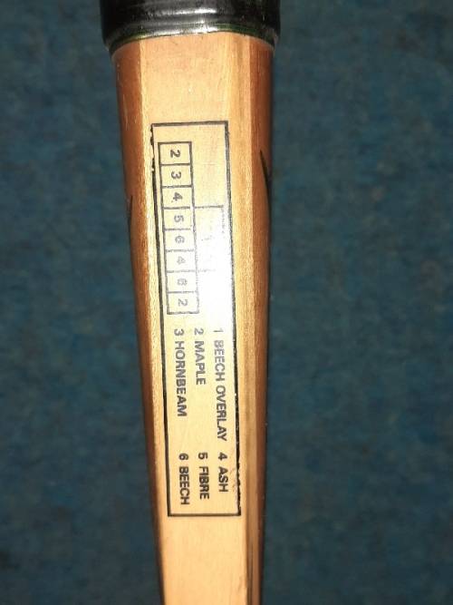 Vintage Dunlop Wooden Tennis Racket - Maxply McEnroe