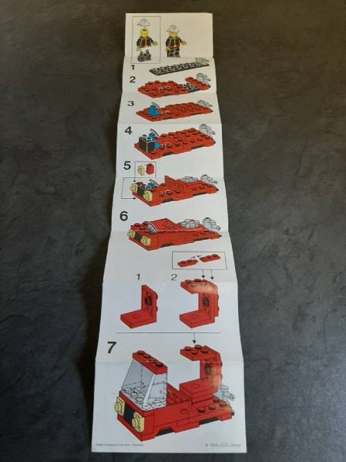 Vintage Lego - Legoland 6621 - 1984