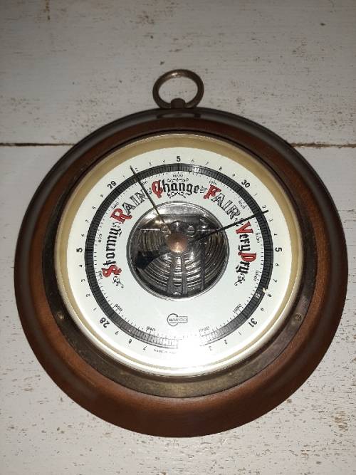 Barigo Barometer - Made in West Germany - Diameter - 15cm