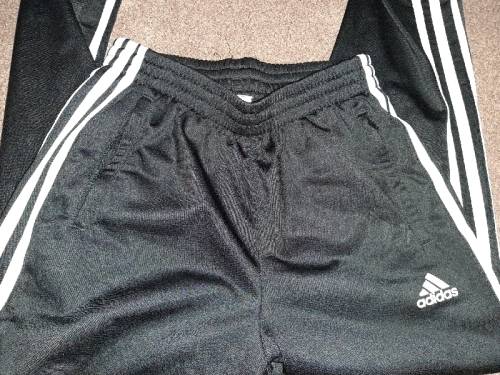 Black Adidas Tracksuit - Size 13-14 Years