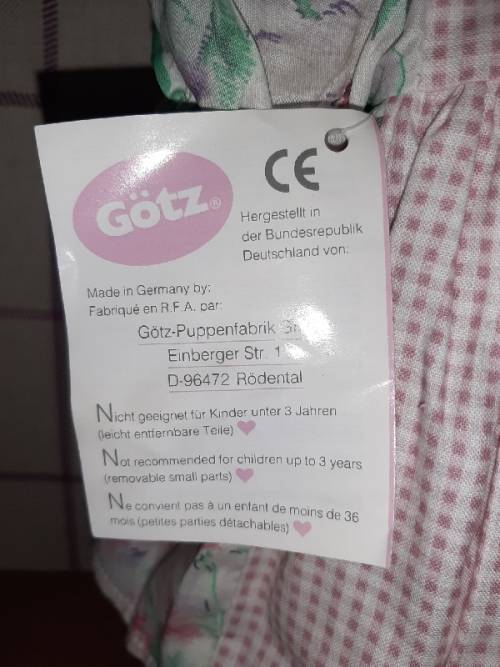 Original Gotz Doll - Made in Germany