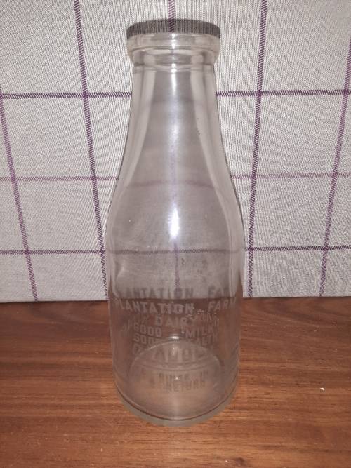 Vintage Milk Bottle - Cradock - 1 Imperial Quart