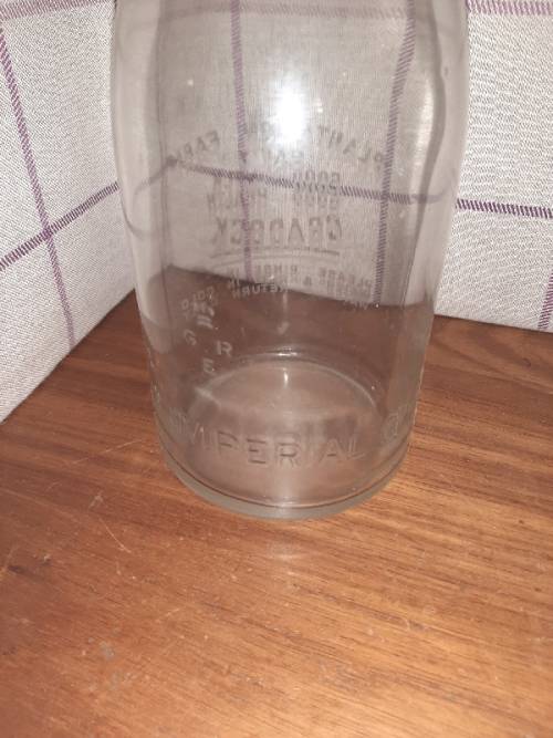 Vintage Milk Bottle - Cradock - 1 Imperial Quart
