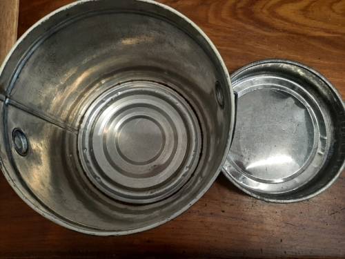 Vintage Large Cobra Tin - Beautiful!!
