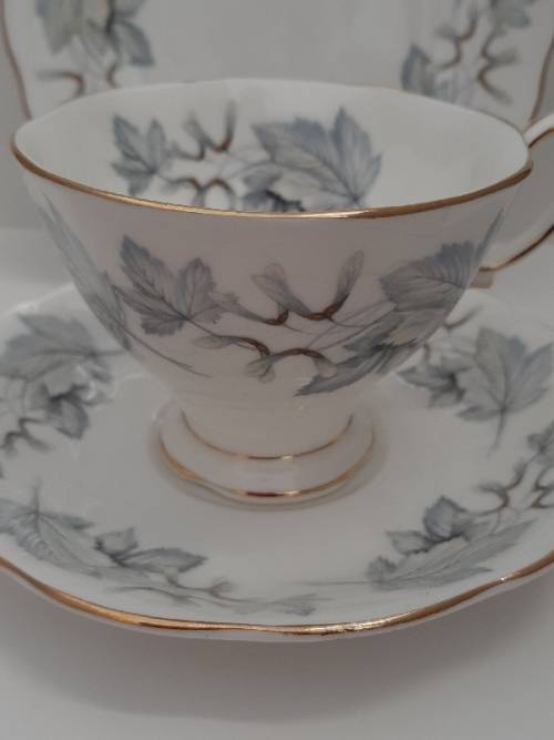 Royal Albert Silver Maple Trio