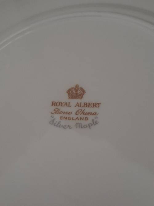 Royal Albert Silver Maple Trio