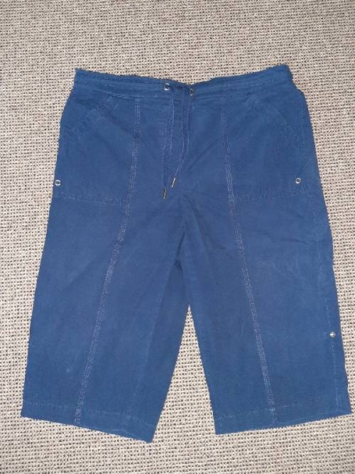 Navy David Jones 3/4 Pants - Size M