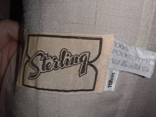 Mens Vintage Sterling Safari Suit - Beige