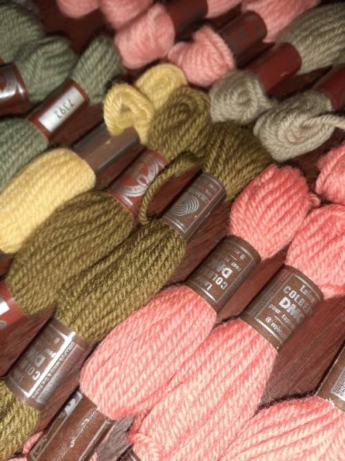 Lot of Colbert DMC Tapestry 100% Wool - See pictures