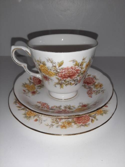 Colclough Bone China Trio - Made in England