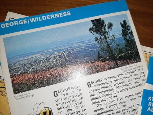 Vintage Information Brochure - Southern Cape - The Garden Route - Interesting Find!!!