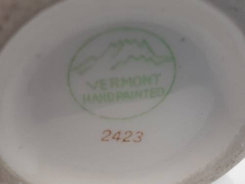 Vermont Handpainted Vase