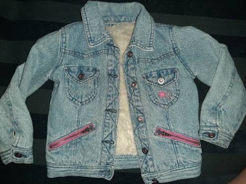 Beautiful Warm Denim Jacket - Woolworths - Age 4-5 Years
