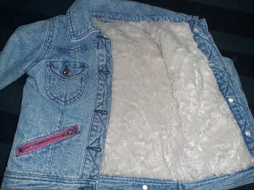 Beautiful Warm Denim Jacket - Woolworths - Age 4-5 Years