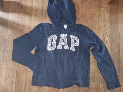 GAP Hooded Zip Up Top - Age 14-16 years