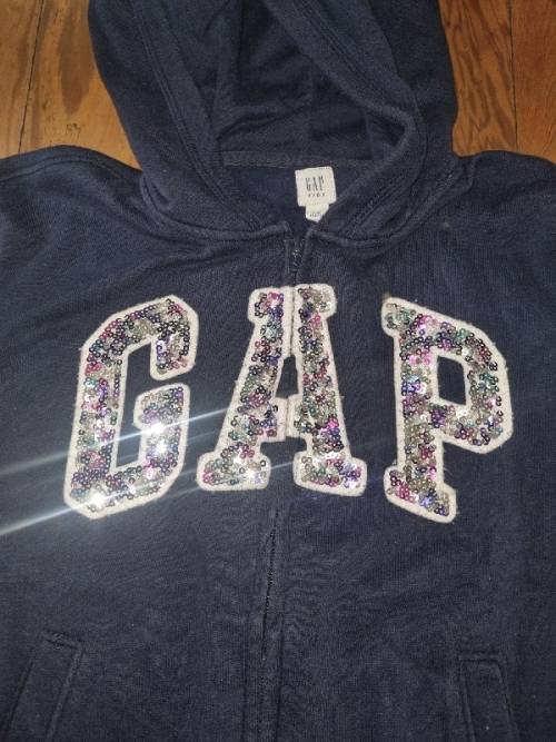 GAP Hooded Zip Up Top - Age 14-16 years