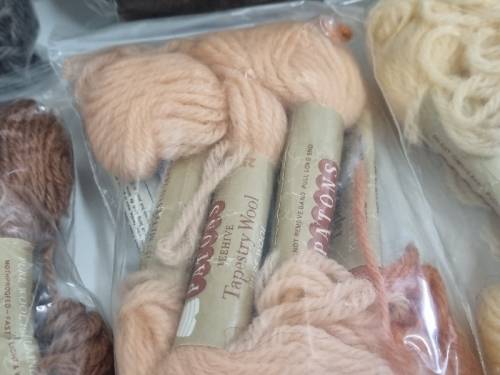 Large Lot Tapestry Wool - Pure Wool - DMC, Patons, Parley, etc.