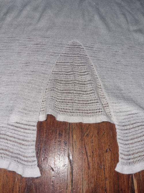 RVCA White Knitted Top - Size S