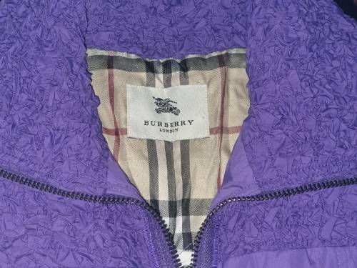 Purple Burberry Jacket - Size 34 - See pictures