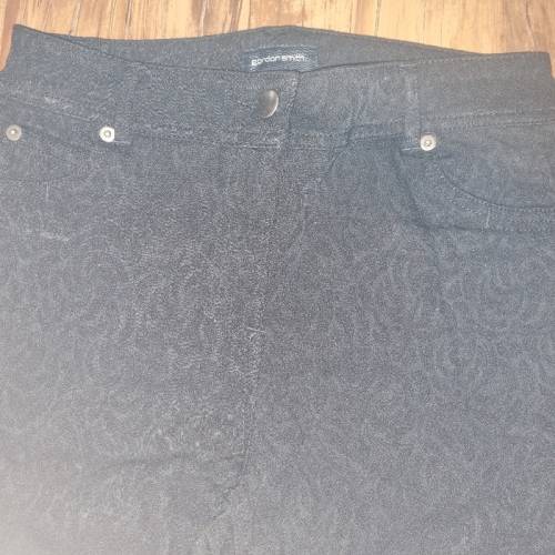 Gordon Smith Textured Pants - Black - Size 10 - New without Tags