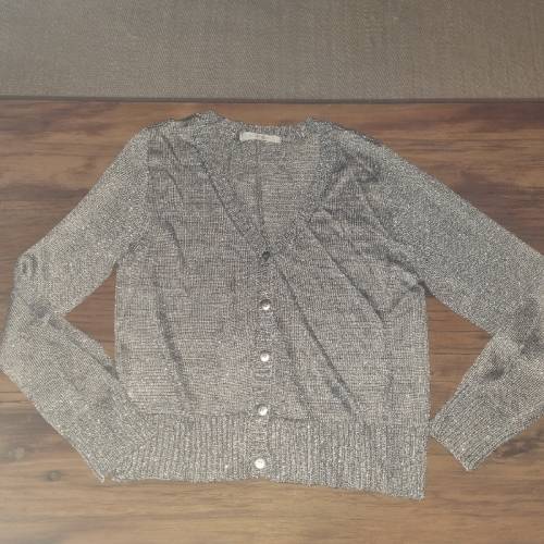 Beautiful Silver Woolworths Knitwear - Size M