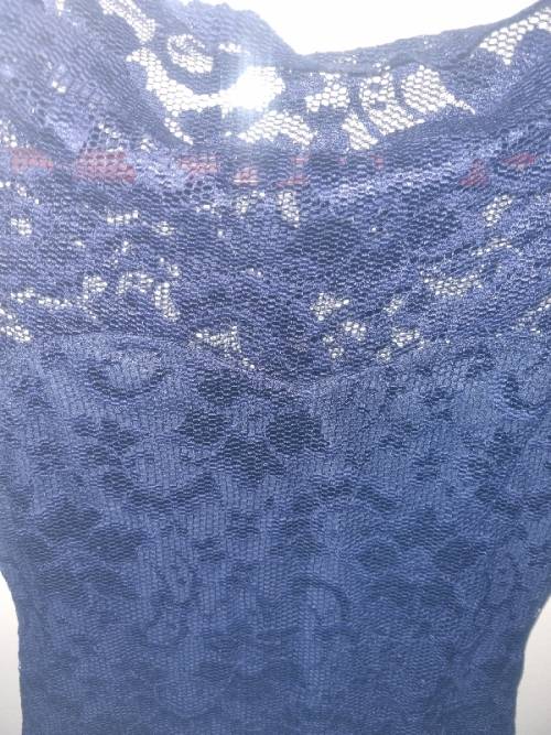 Navy Lace Dress by Velvet - Size M - New