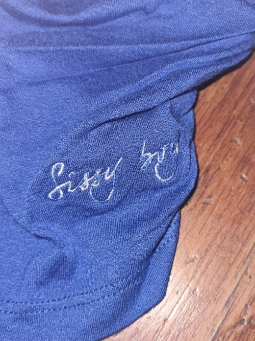 Blue Sissy Boy Top - Size M