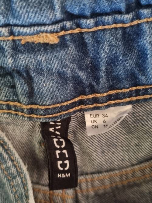 H&M Denim Jumpsuit / Dungaree - Size Small