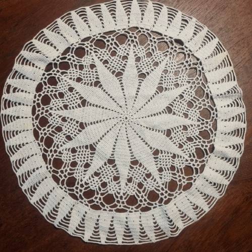 Beautiful Crochet Doily - Diameter - 42cm