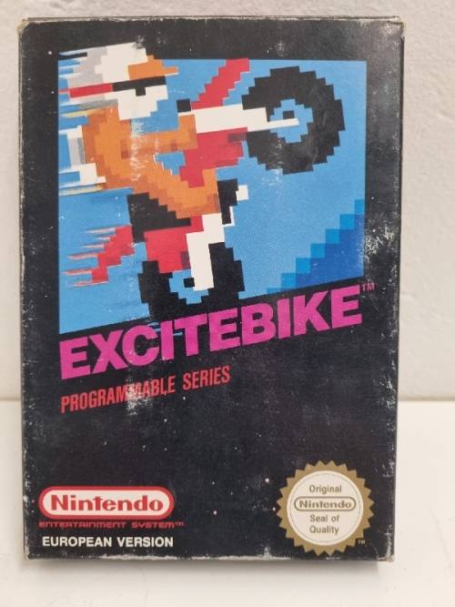 Vintage Excitebike Nintendo Game - Programmable Series