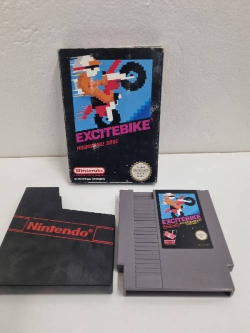 Vintage Excitebike Nintendo Game - Programmable Series