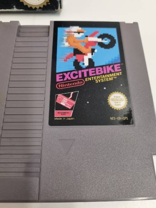 Vintage Excitebike Nintendo Game - Programmable Series