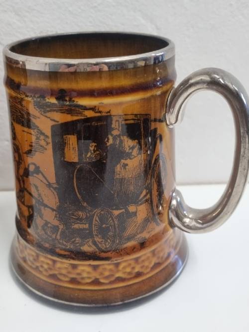 3 x Macmillan & Co Mugs / Tankards / Stein - Made in England - Ridgways England