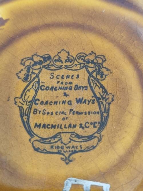 3 x Macmillan & Co Mugs / Tankards / Stein - Made in England - Ridgways England
