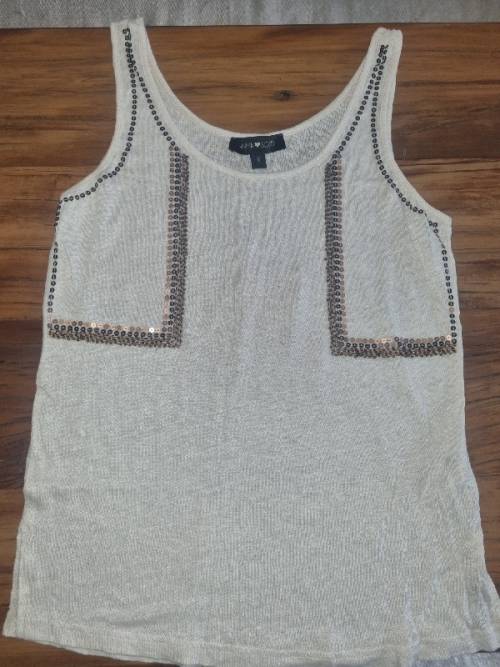 Beautiful Anna Scott 100% Linen Top - Size S