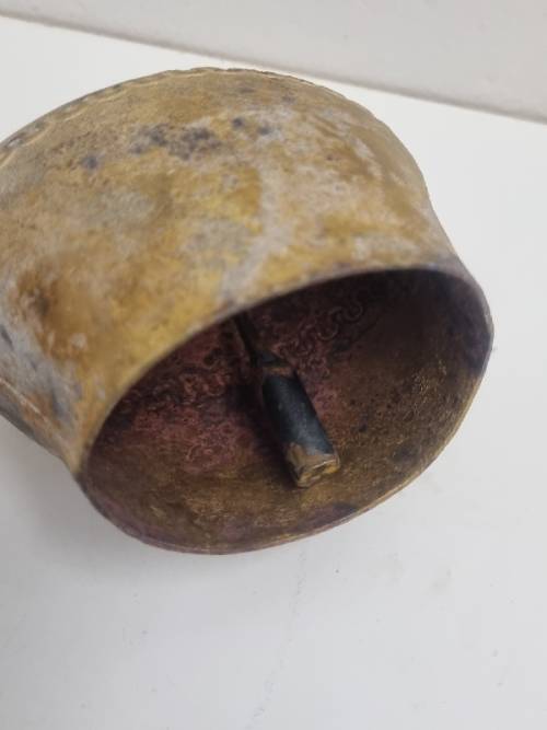 Large Vintage Cow Bell - Height - 12.5cm