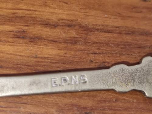 George VI & Elizabeth Commemorative Teaspoon EPNS - 1937