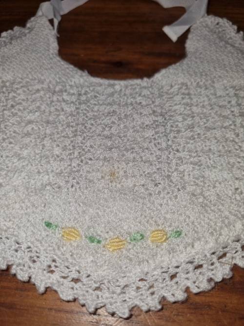 Vintage Baby Bib