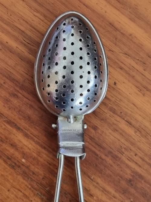 Chrome Plate Tea Sieve - Made in England