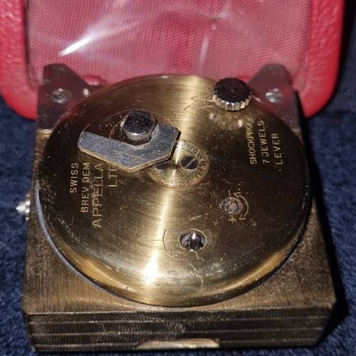 Appella Miniature traveling alarm clock - Swiss