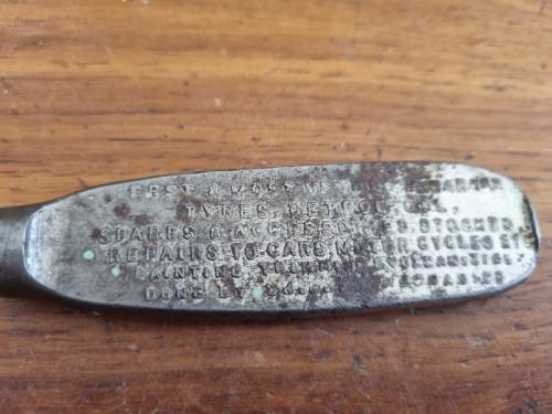 Vintage Moyes Garage Cradock Tool