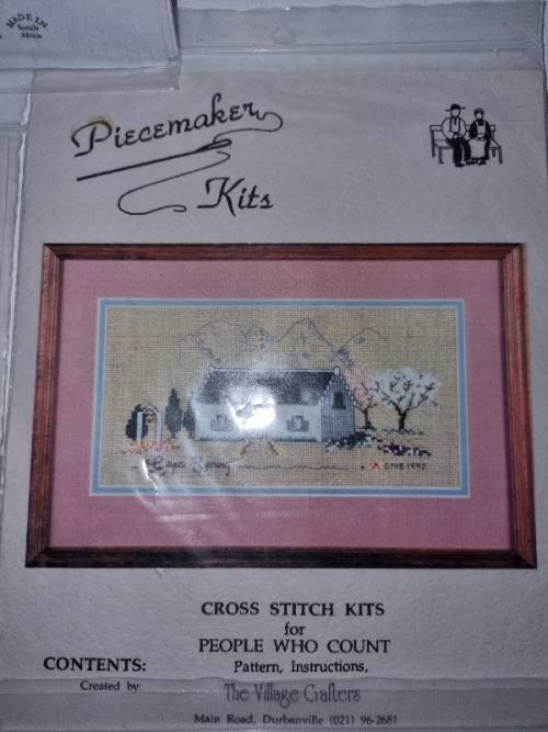 14 x Cross Stitch Kits - Includes Pattern and Instructions