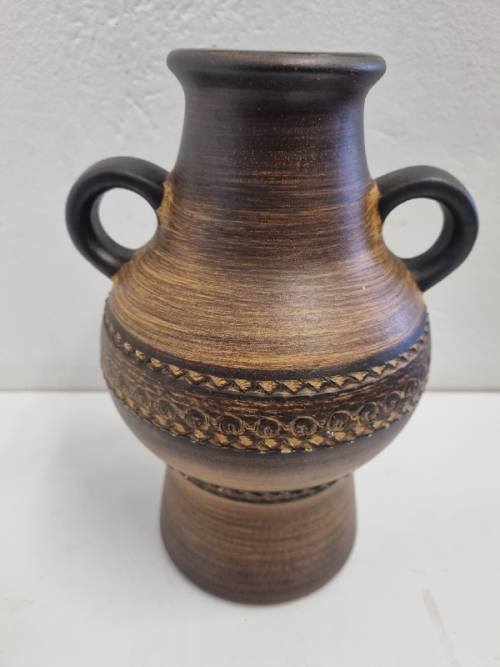 Beautiful Pottery Vase - Germany - Stamped - Height - 22cm