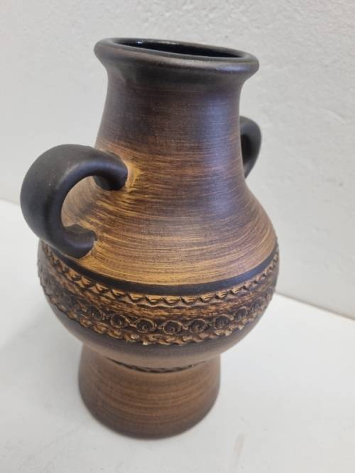 Beautiful Pottery Vase - Germany - Stamped - Height - 22cm