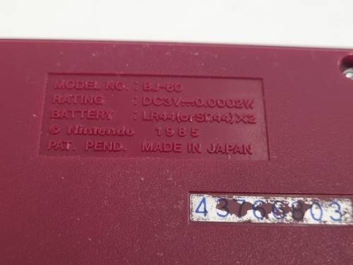 Nintendo Game & Watch Black Jack Multi Screen