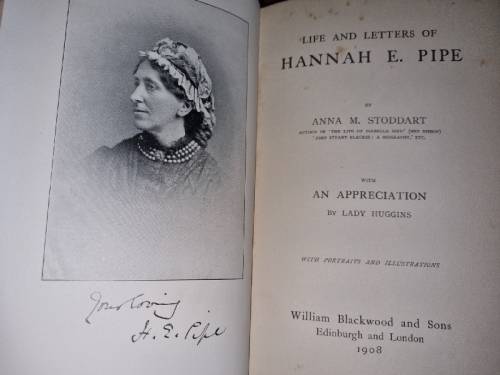 Life and Letters of Hannah E. Pipe by Anna M Stoddart - 1908